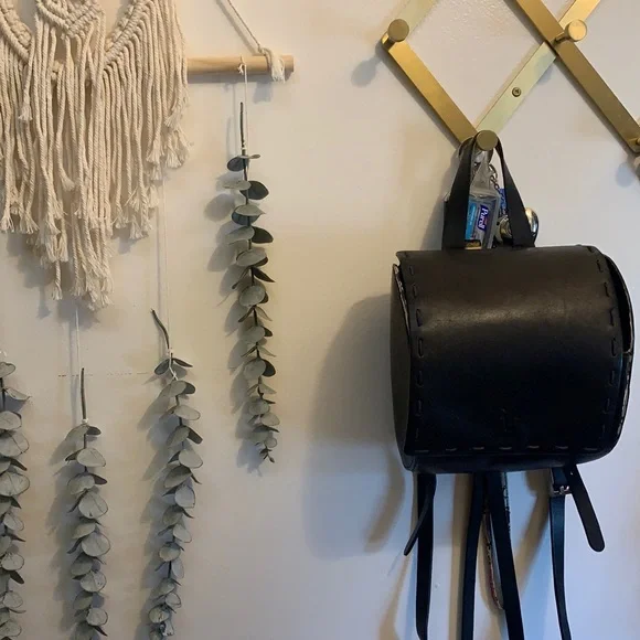 Frye | Bags | Tlc Frye Vintage Round Mini Backpack | Poshmark display picture 1